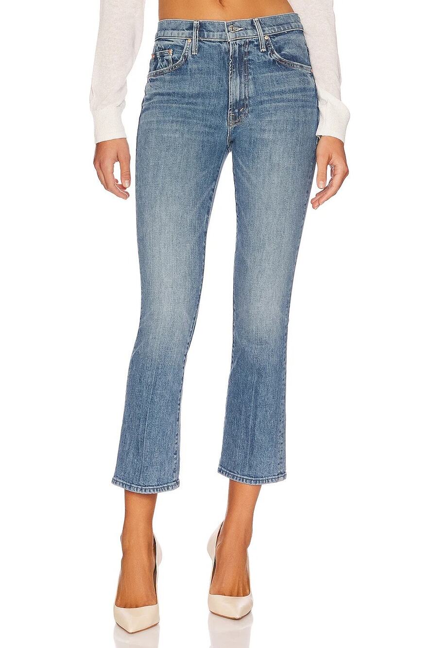 Mother Superior Blue The Insider Ankle Jeans Blue Destination Unknown Women's 24